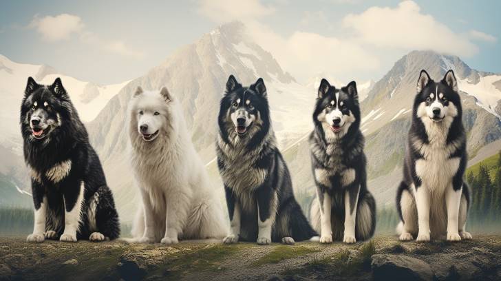 Alaskan Malamutes from ancient ancestors to modern dogs emphasizing distinct genetic traits